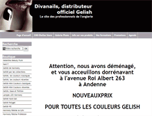 Tablet Screenshot of divanails.be